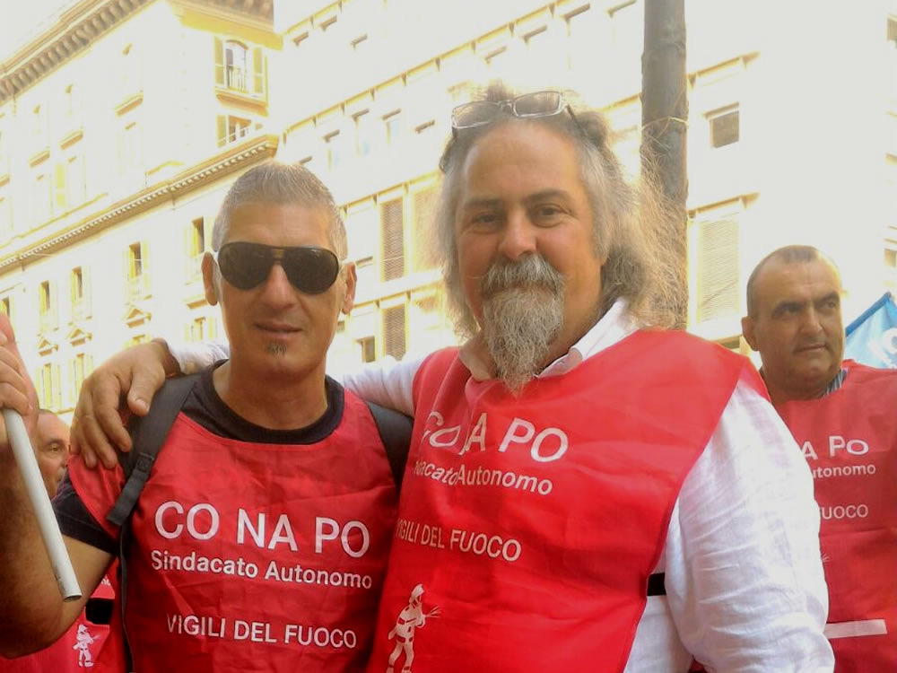 Andrea Faraglia con Antonio Brizzi